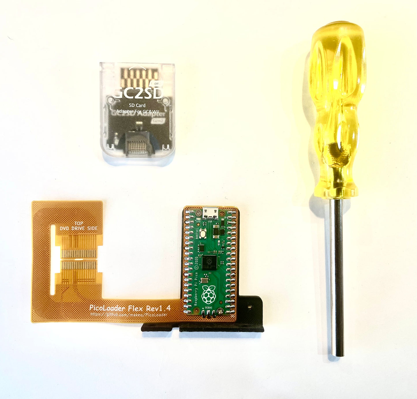 Pico loader solderless kit for GameCube (all models)